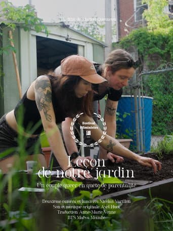 Leçon de notre jardin