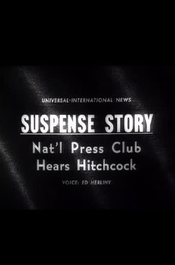 Suspense Story: Nat'l Press Club Hears Hitchcock